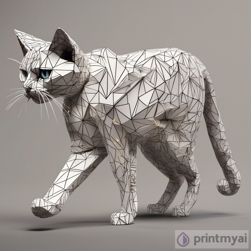 Geomeric Illusion in Art: Exploring the Intricacy and might of Cat Imagery