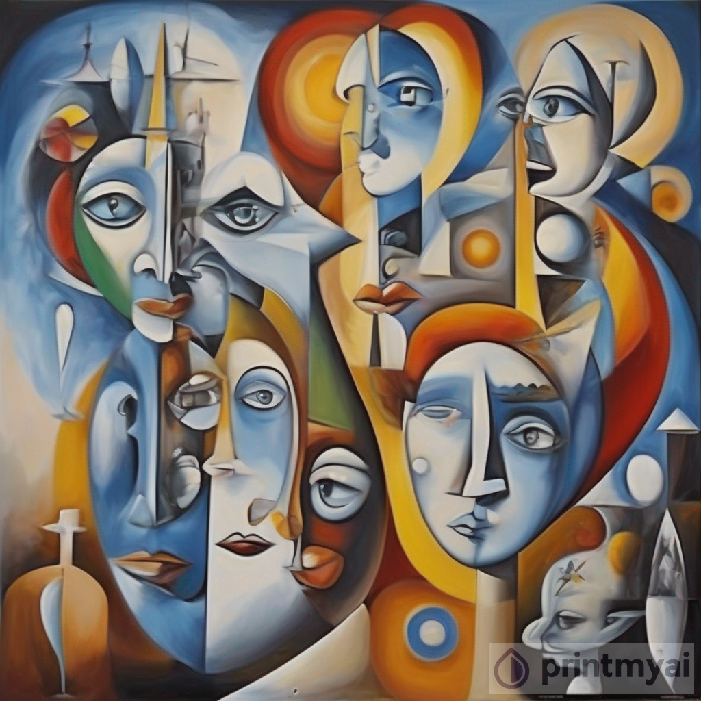 Dive Into Picasso's Surrealistic World | New Painting Reflecting Parallel Universes