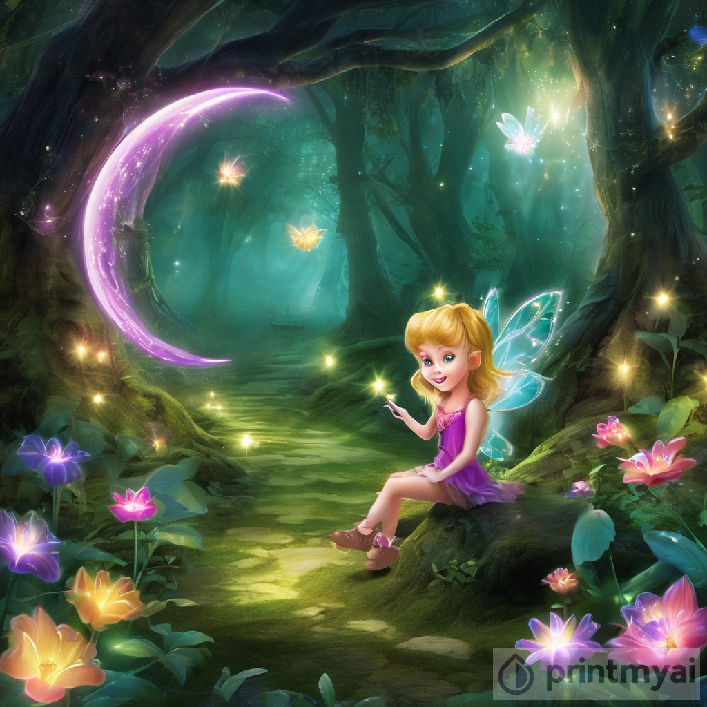 Exploring the Enchanted Moonlit Forest: Secrets of Magical Fairies