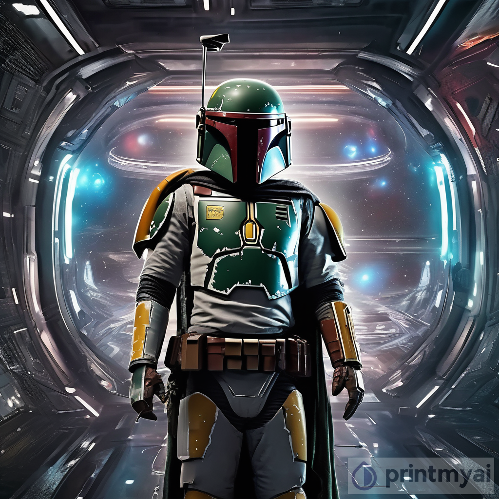 Unveiling a Galactic Bounty Hunter: A Fusion of Intergalactic Style
