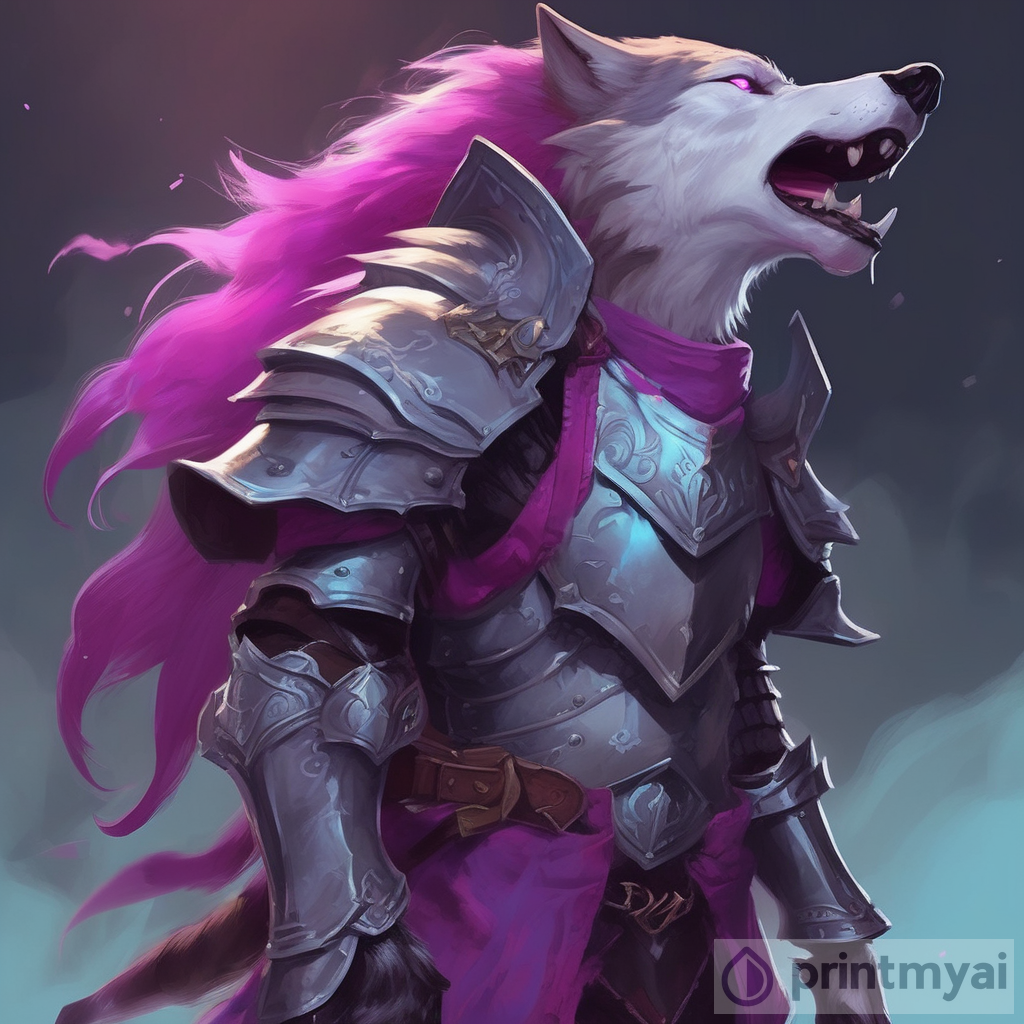 Wolf in Armor: A Playful Character Design in a Dark Fantasy Setting