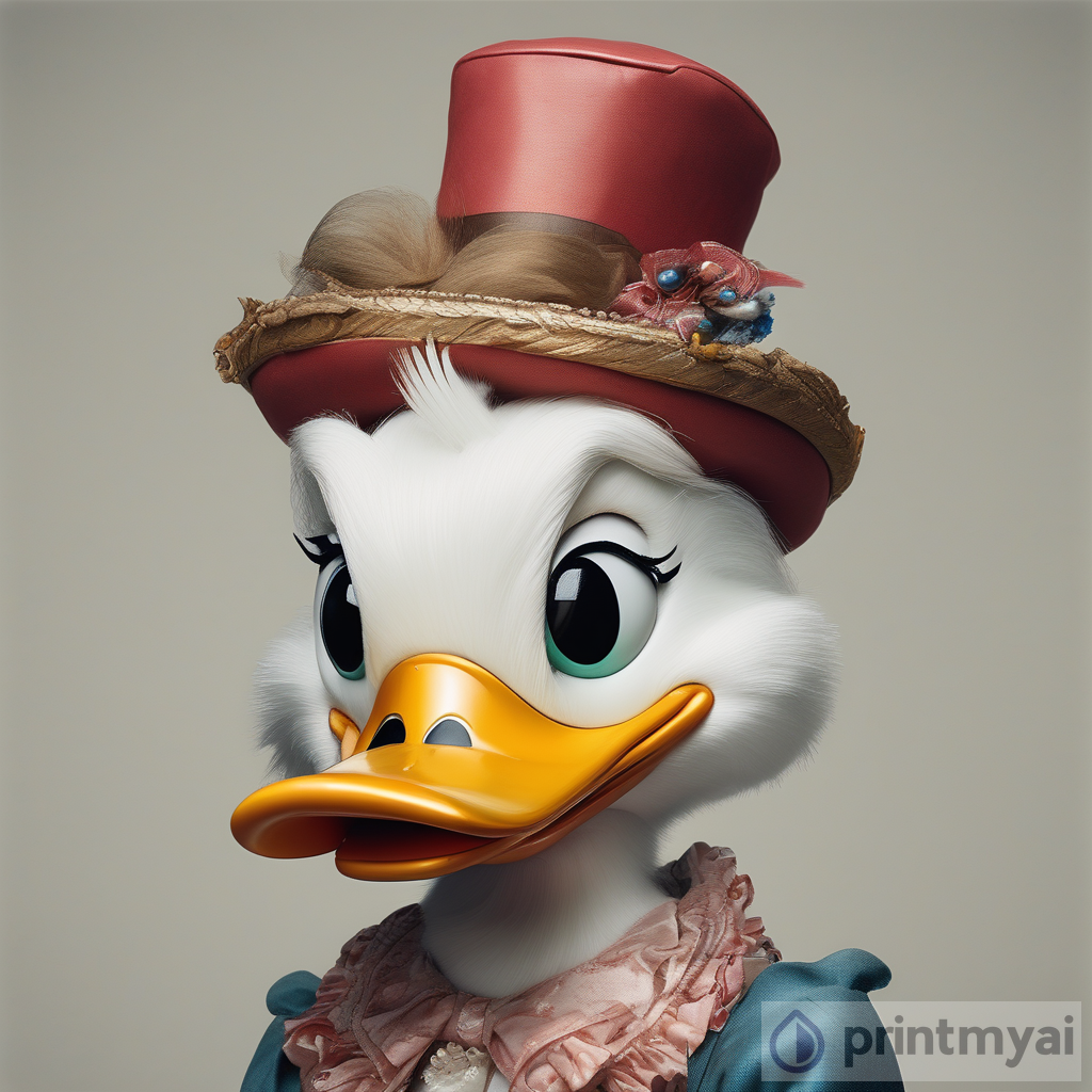 Hyper-Realistic Portraits: Exploring Denmark and Donald Duck Through Inventive Character Designs