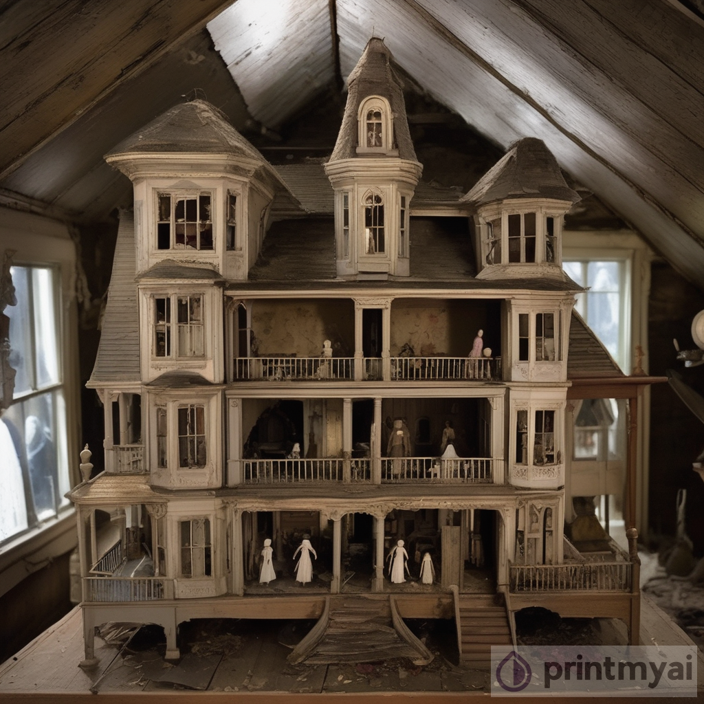 Rediscovering a Victorian dollhouse in an eerie attic | Ghostly encounters