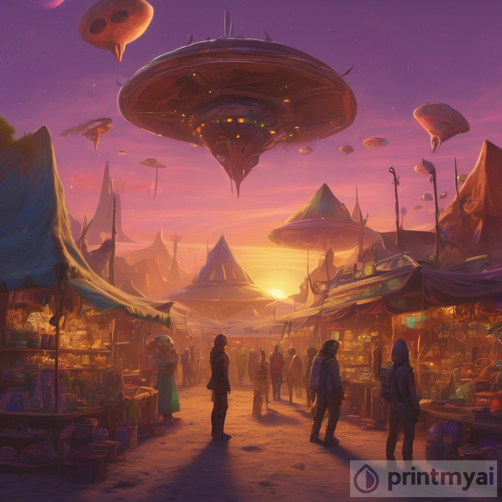 Sunsets and Supernatural Souks: Alien Marketplaces