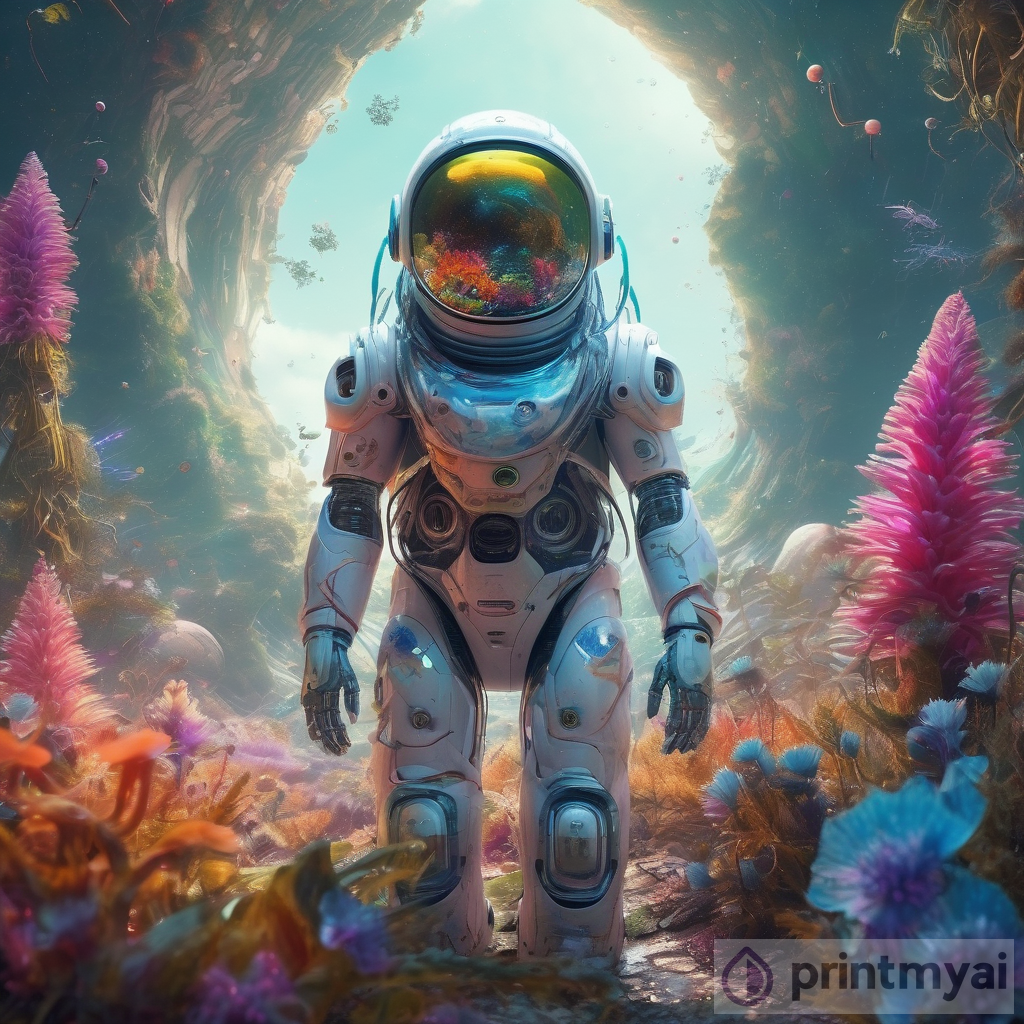 Robotic Astronaut's Enthralling Rediscovery of Nature’s Beauty