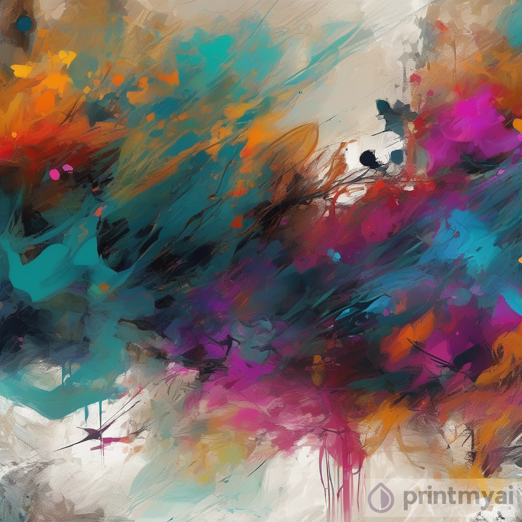 Capturing the Mysterious Remnants of Solitude - A Journey into Digital Abstract Expressionism