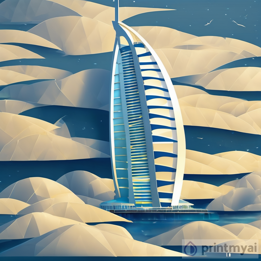 Sailing into the Night: The Radiant Burj Al Arab