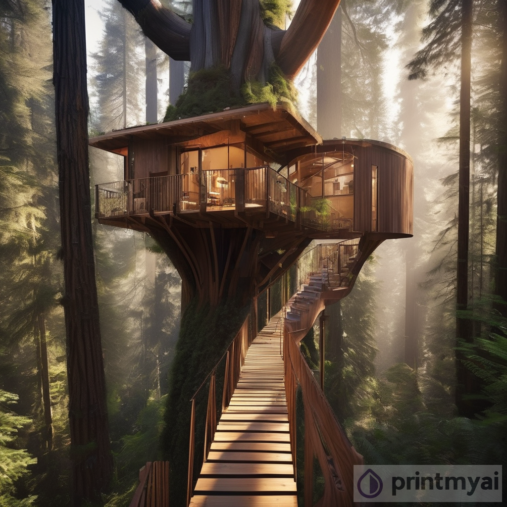 Living in Harmony with Nature: Exploring the Treehouse Cities of California