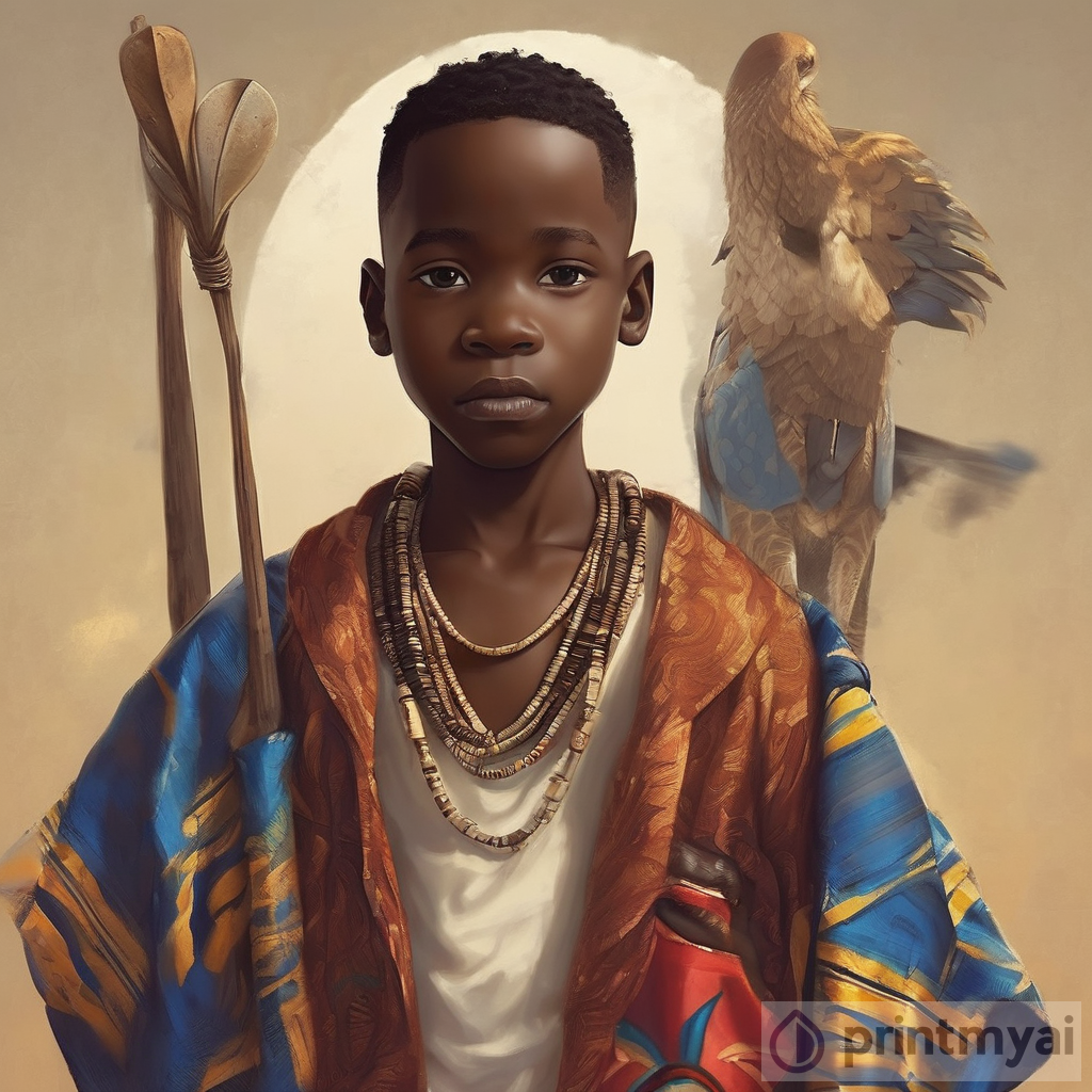 Discover the Enchanting Art of Musa, the African Boy