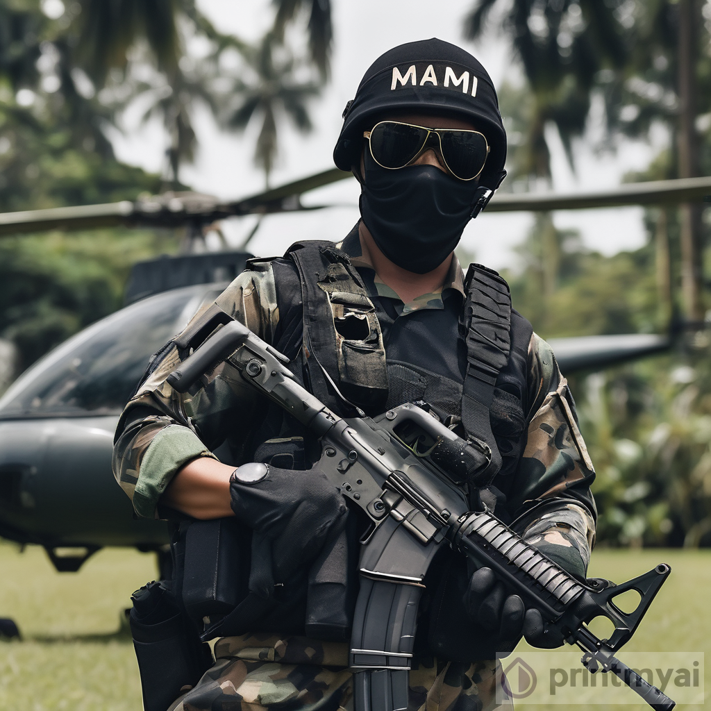The Fearless Malaysian Commando: SHAZMIN