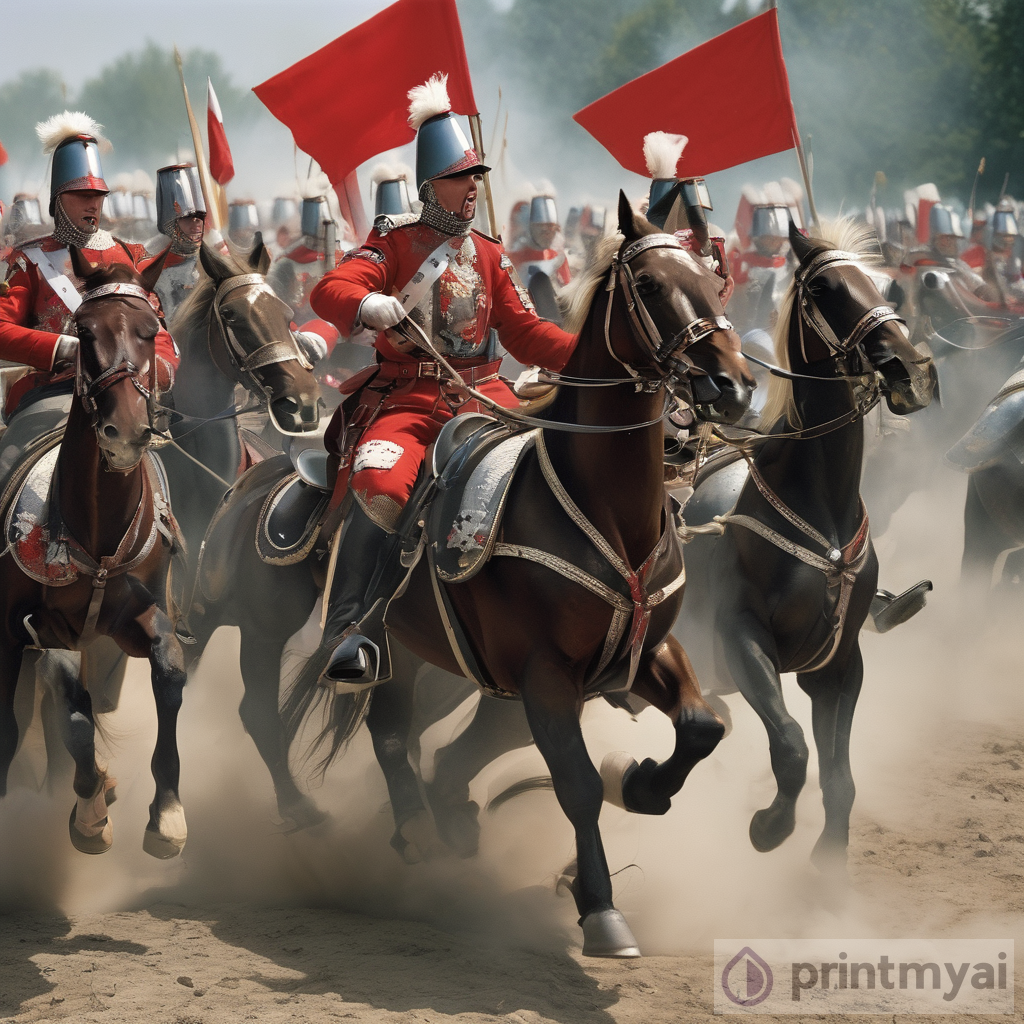 The Fearless Rush: The Fusion of Polish Hussars and Grzegorz Braun Art
