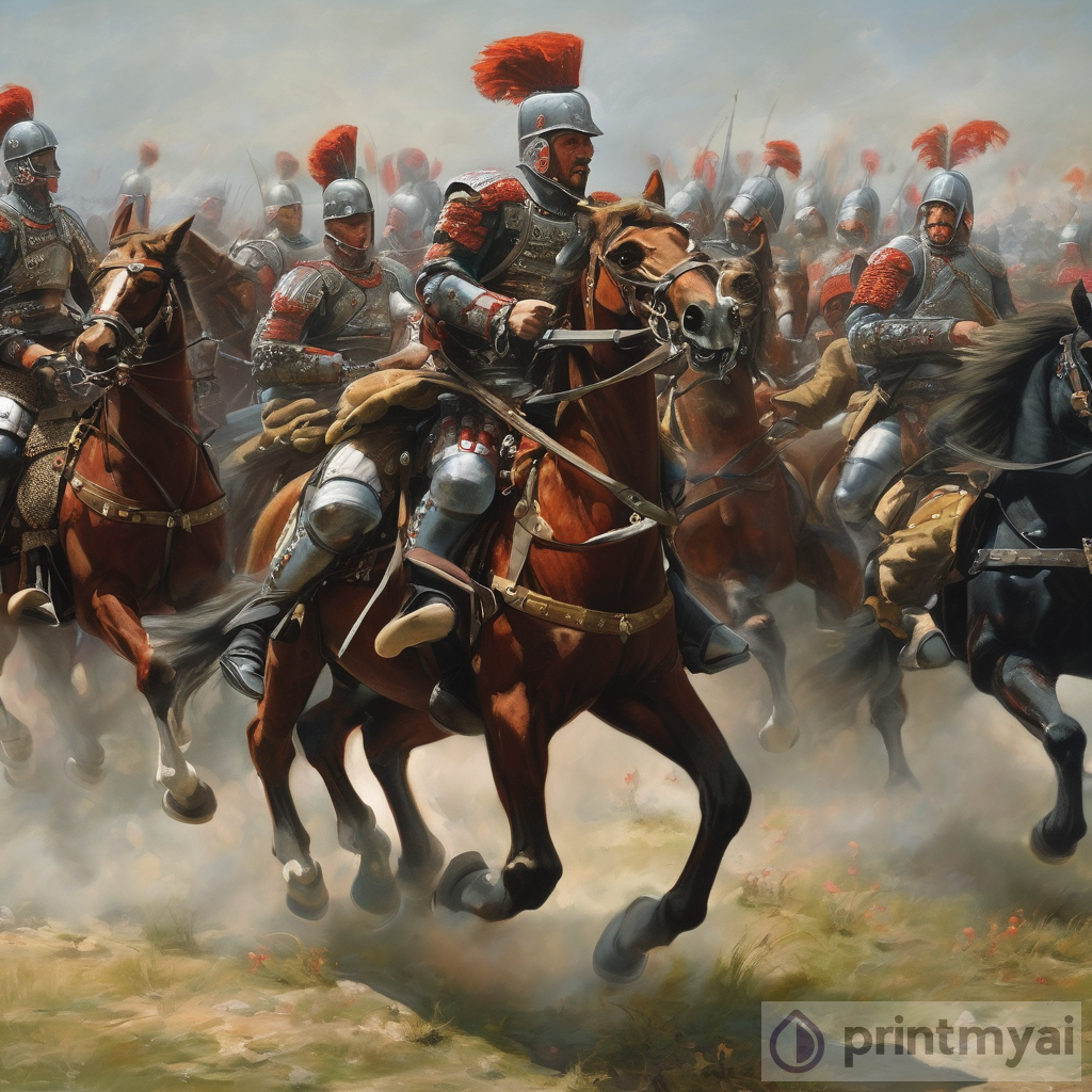 Unleashing the Thunder: Polish Hussars on the Charge
