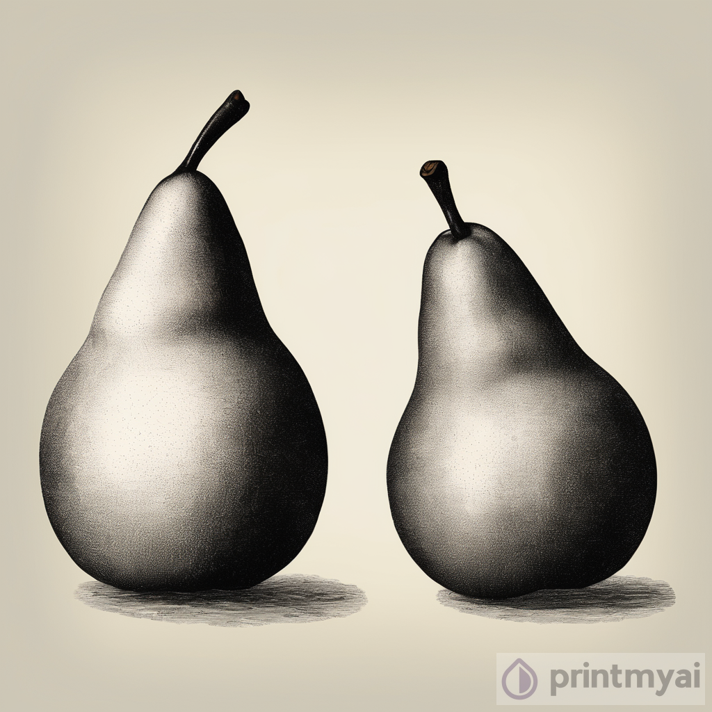 The Pear Sculpture: A Creative Twist on Human Anatomy