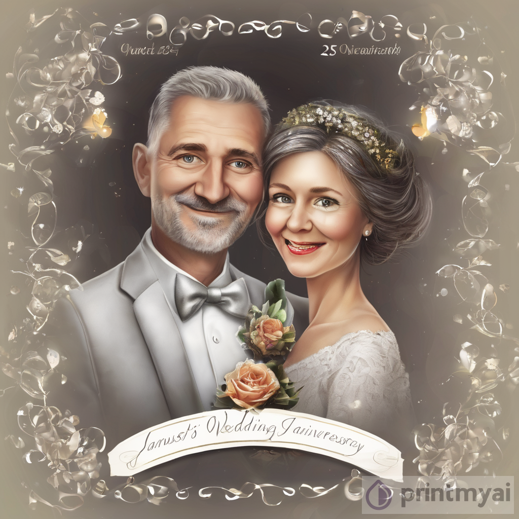 Celebrate Żaneta and Janusz's 25th Wedding Anniversary with a Unique Gift Card