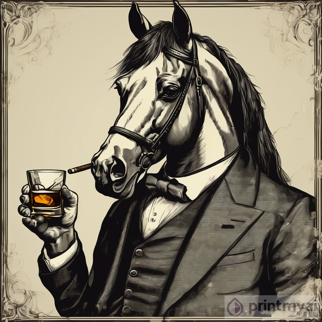 The Sophistication of a Horse: Enjoying Whiskey and Cigars