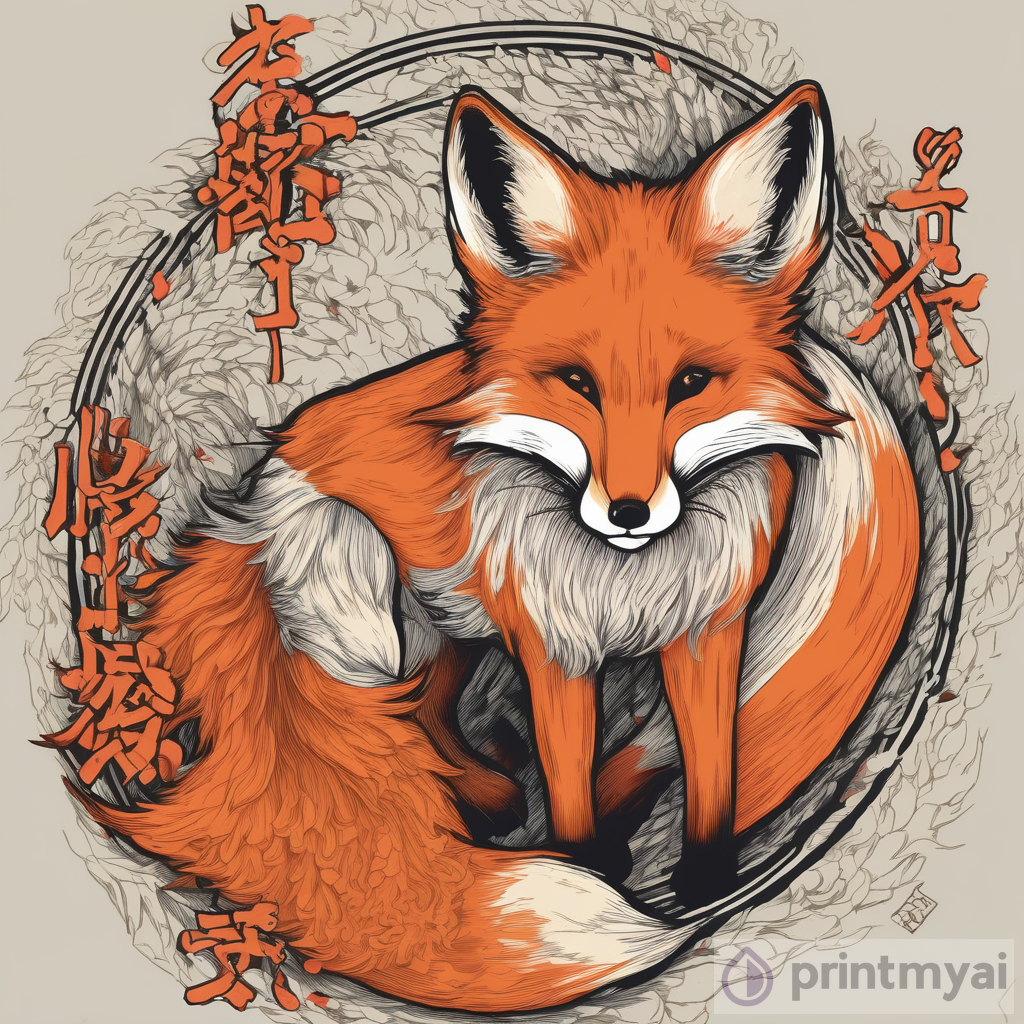 The Enchanting Tale of a Fox with Nine Tails
