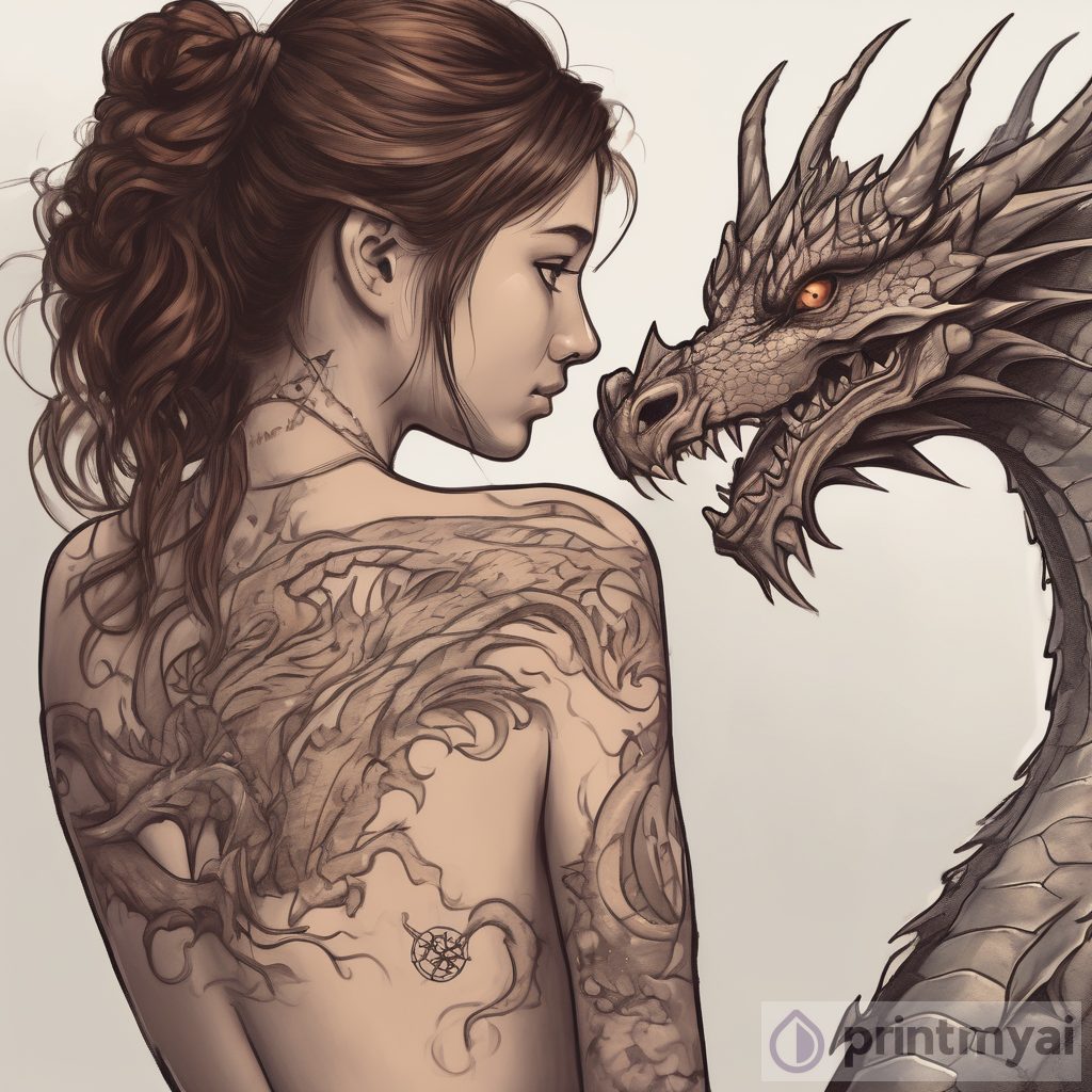 The Dragon's Tale: A Young Lady's Journey in Ink