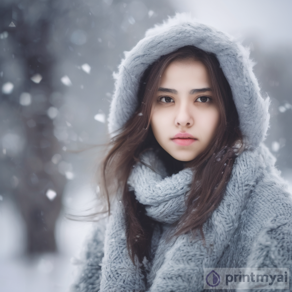 The Beauty of Winter: Exploring the Art of a Girl in the Cold