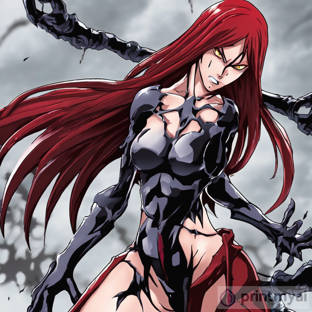 The Powerful Transformation of Erza Scarlet: A Symbiotic Fusion