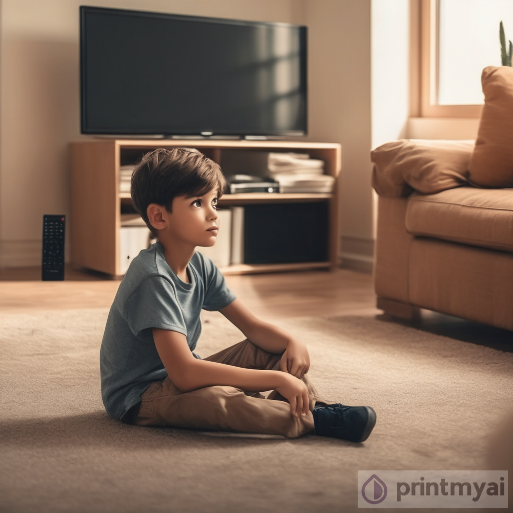 The Fascination of TV: A Boy's Perspective