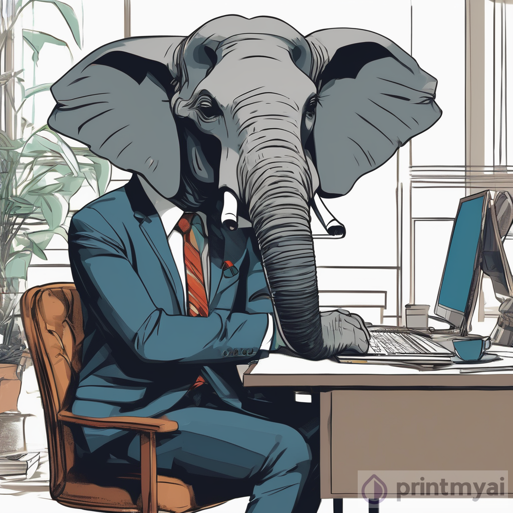 The Dapper Elephant: A Gentlemanly Connoisseur of Technology