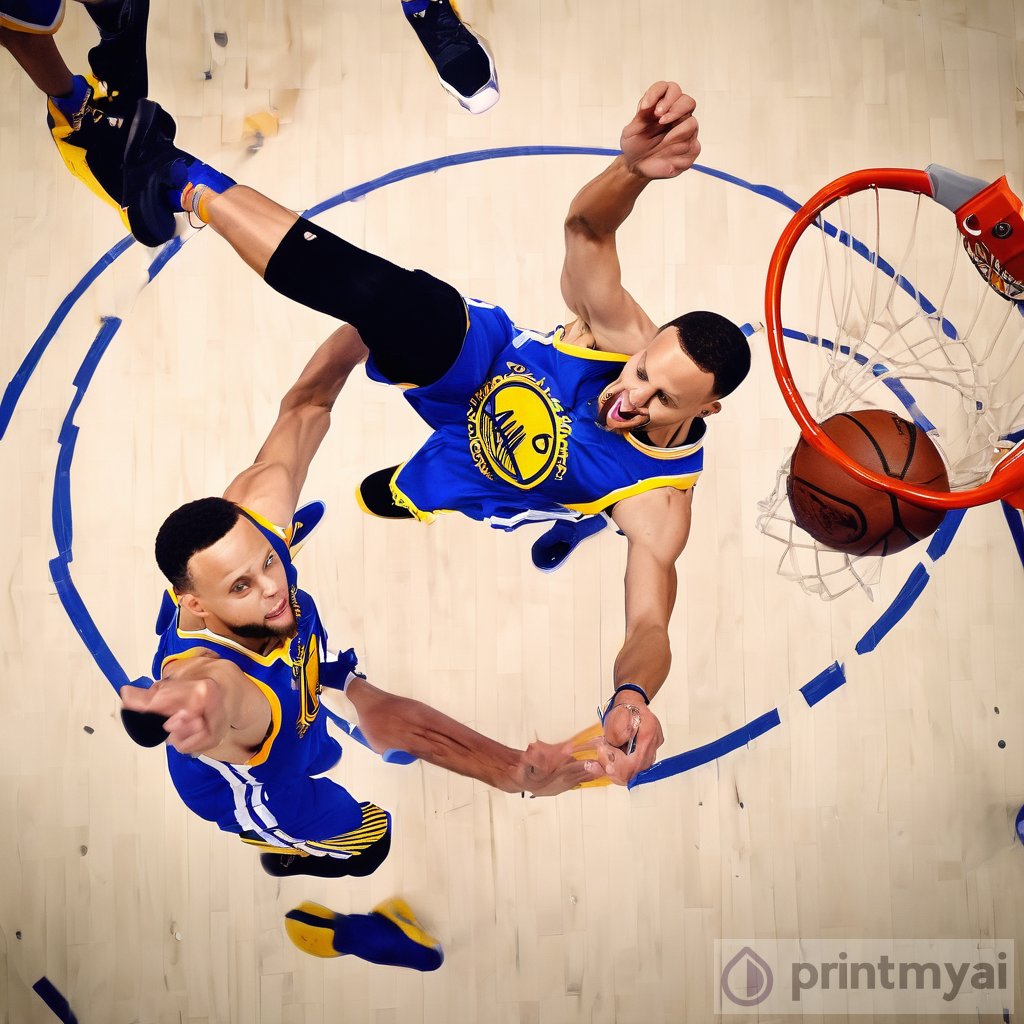 The Majestic Dunk: Stephen Curry Soars Over Jason Tatum