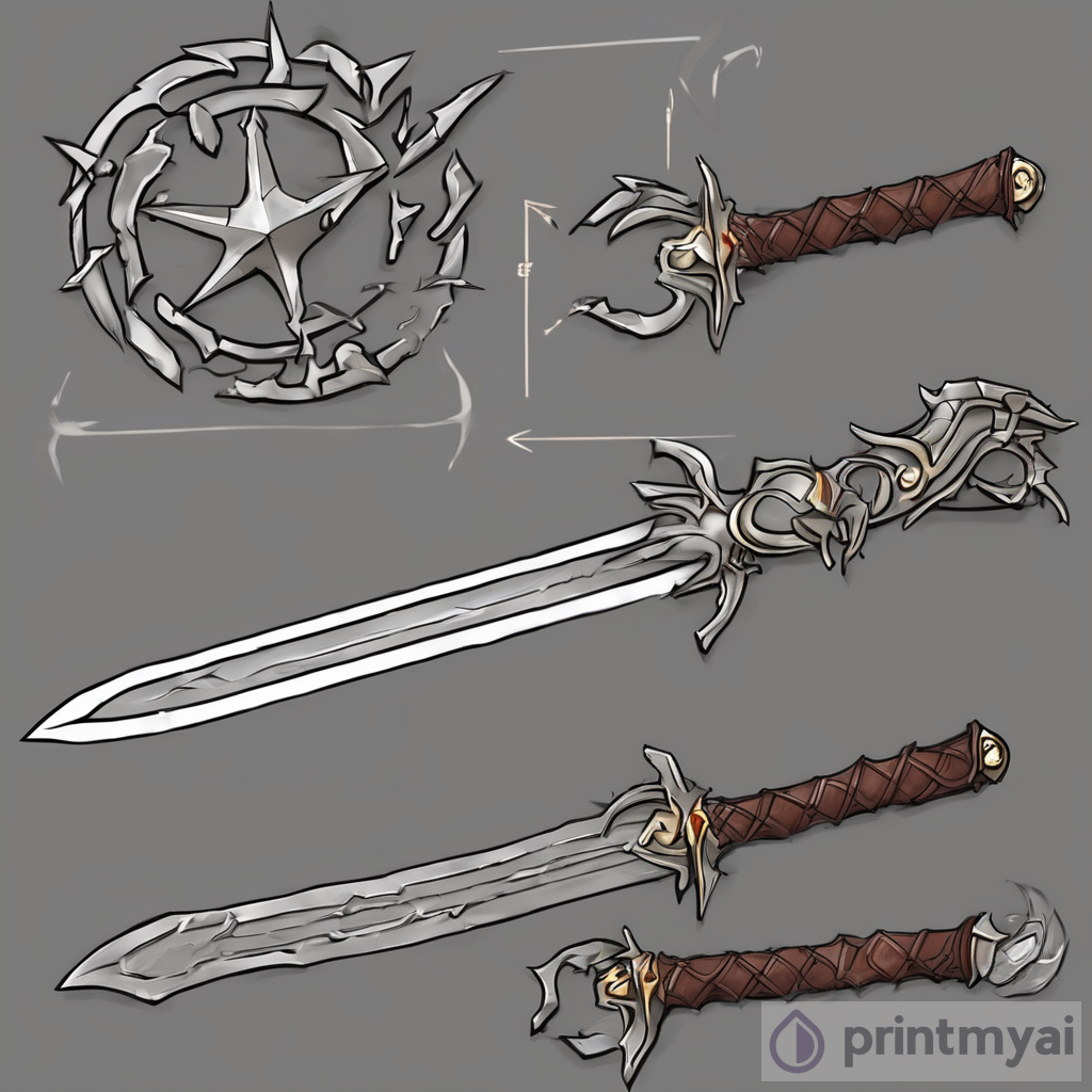 Creating a Magic Storm Sword for Dungeons and Dragons PrintMyAi