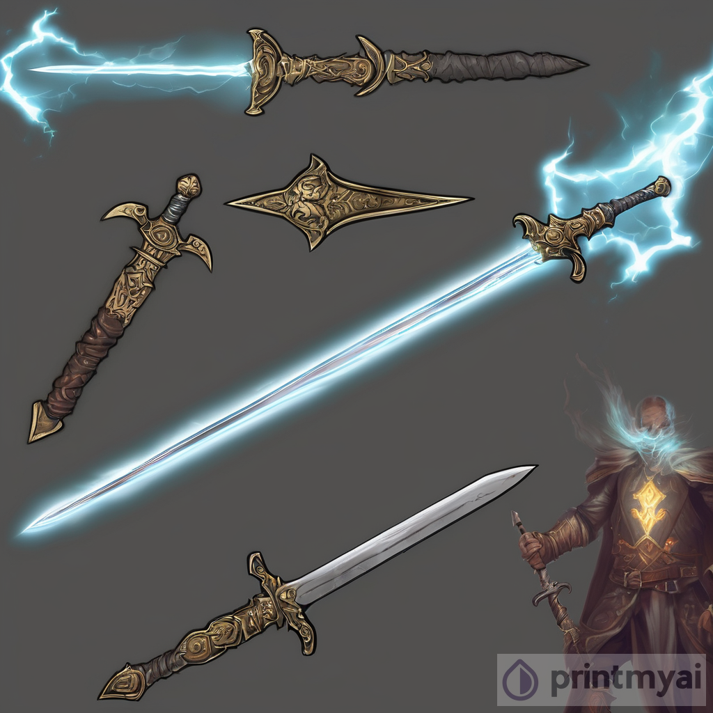 The Power of Lightning: A Unique Sword for Dungeons and Dragons