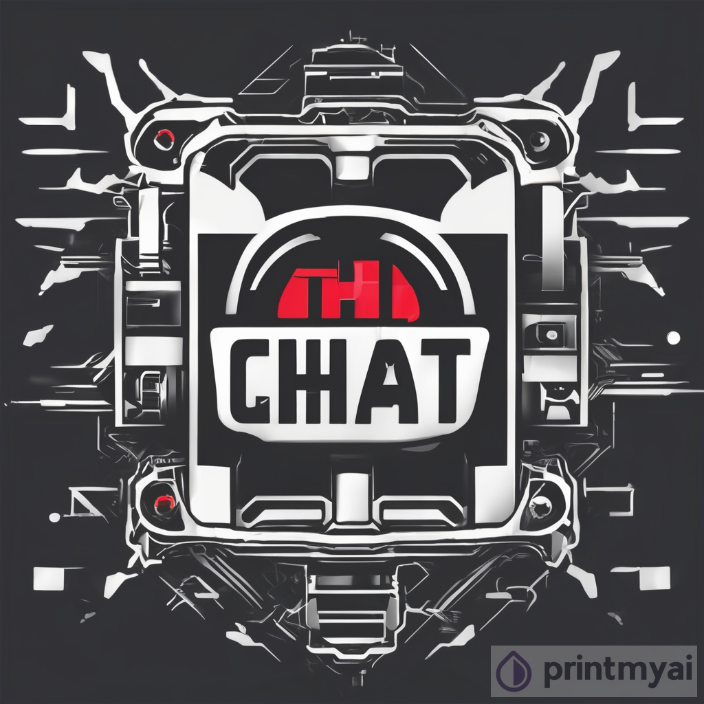Exploring the Art of FPV Drones: The Chat Logo