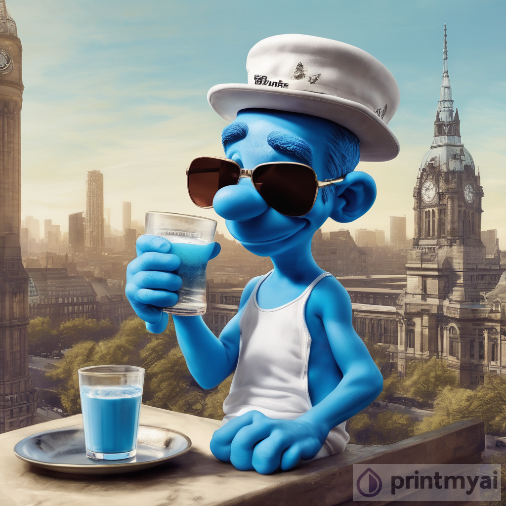 The Art of Bleu Smurf: A Unique Blend of Refreshment and Team Spirit