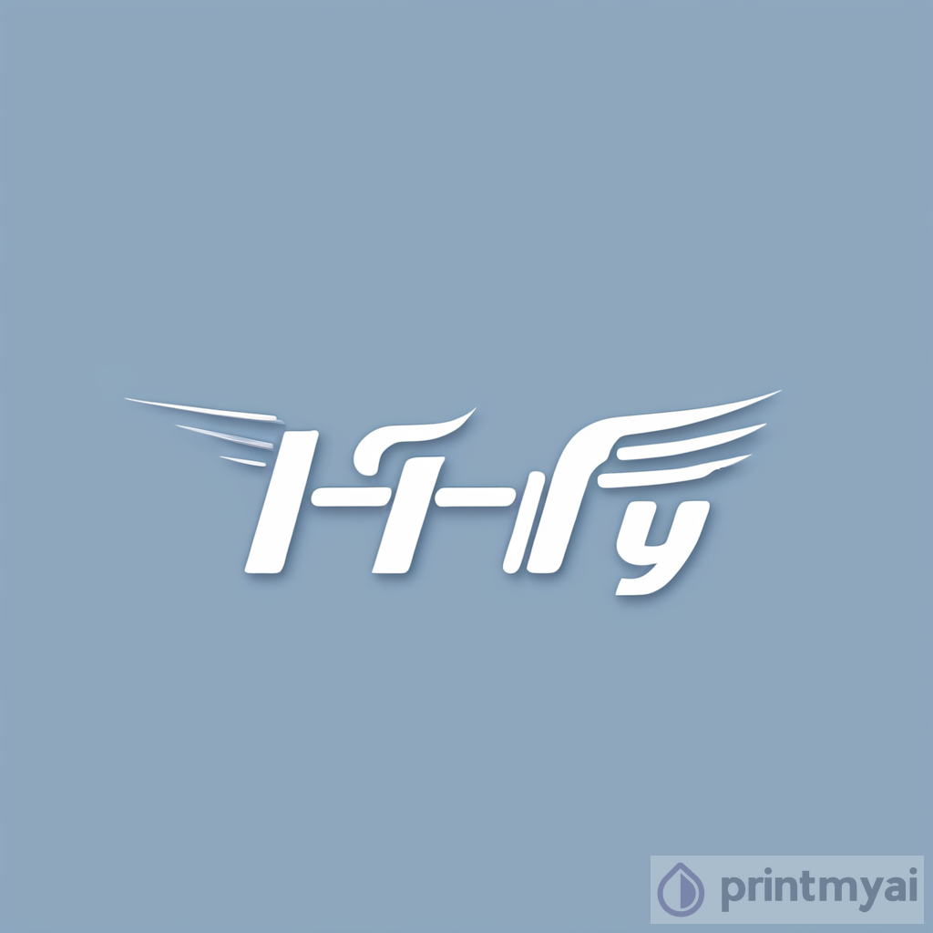 iFLY: A Modern Airline Logo That Embodies Freedom | PrintMyAi