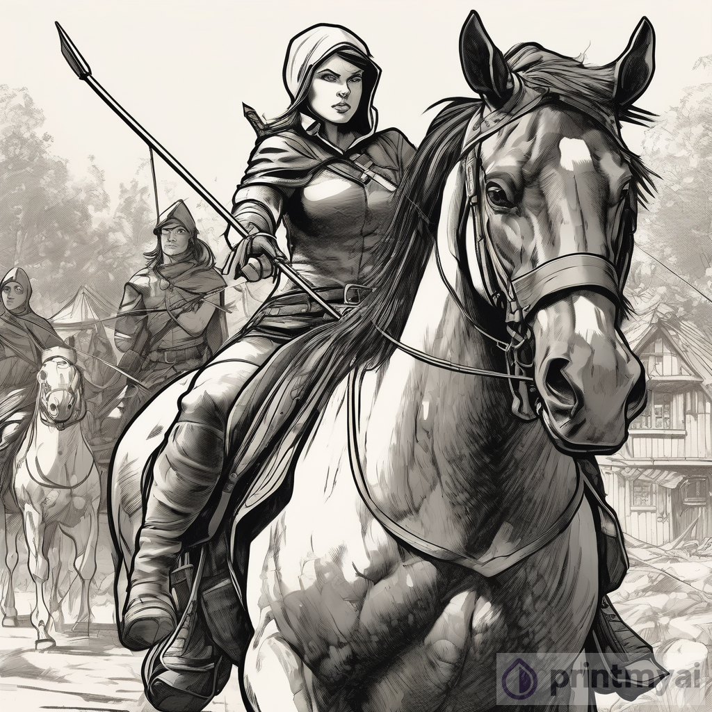 The Mysterious Female Archer: Gaming the Arrow on a Clydesdale Horse
