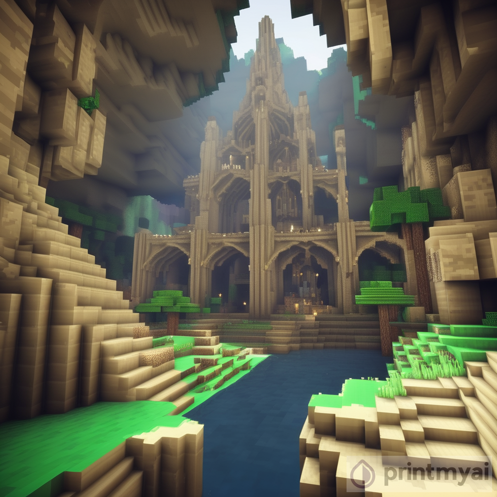 Discover the Beauty of a Minecraft Cathedral