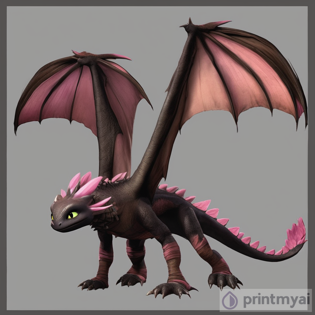 Exploring the Beauty of a Female Cloudjumper Dragon from How to Train Your Dragon 2