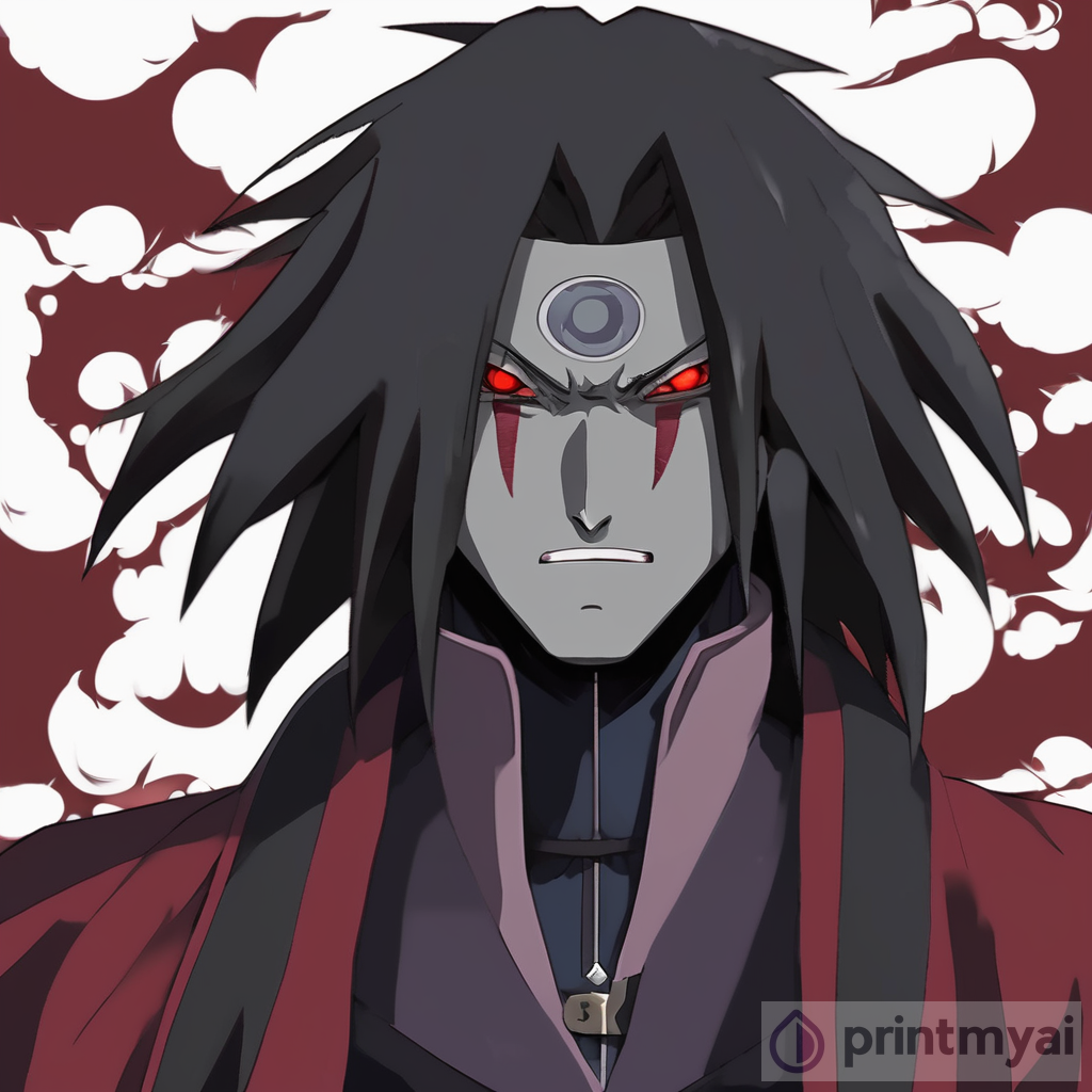 Exploring the Mysterious Art of Madara Uchiha  PrintMyAi