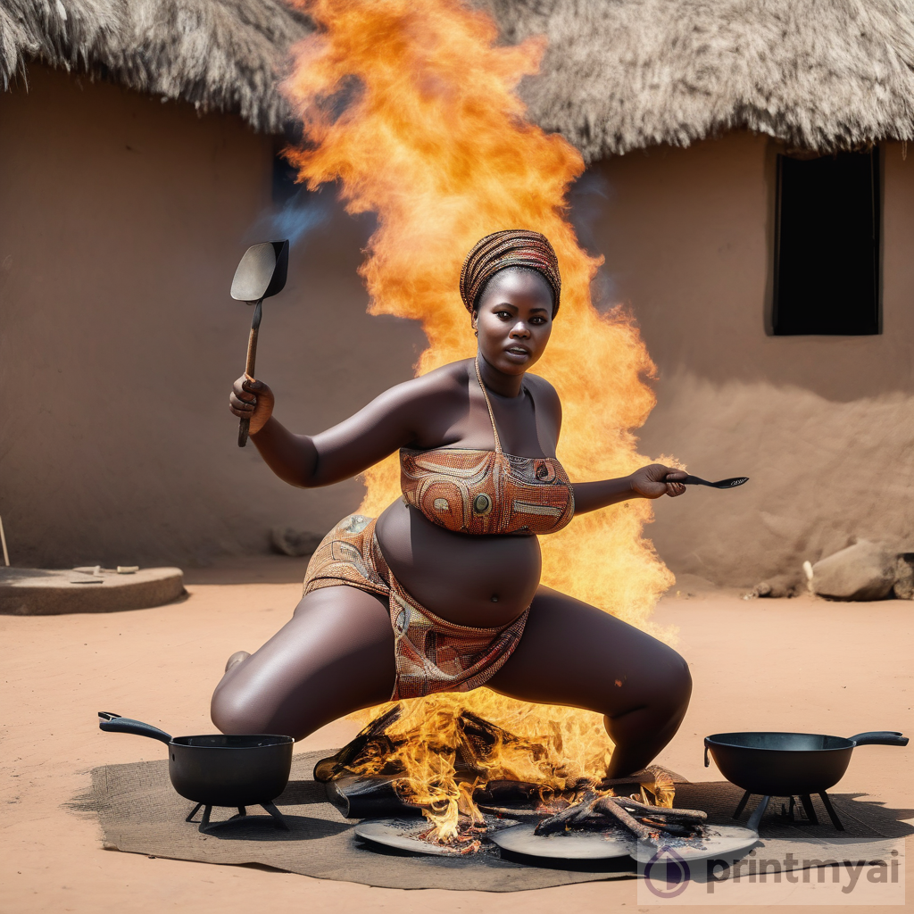 African Woman: Beauty and Power