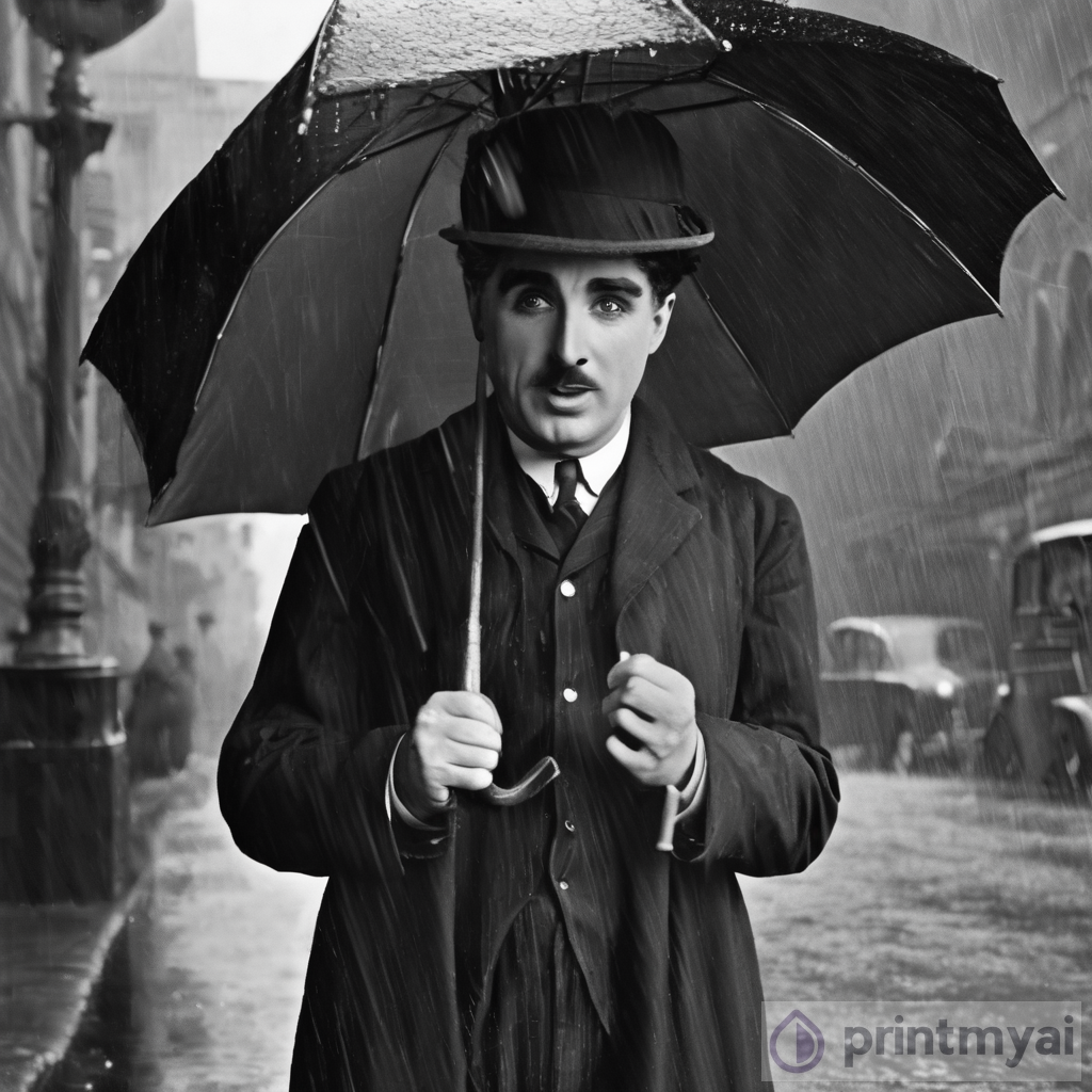 Chaplin's Spectacle: Rain from the Balcony