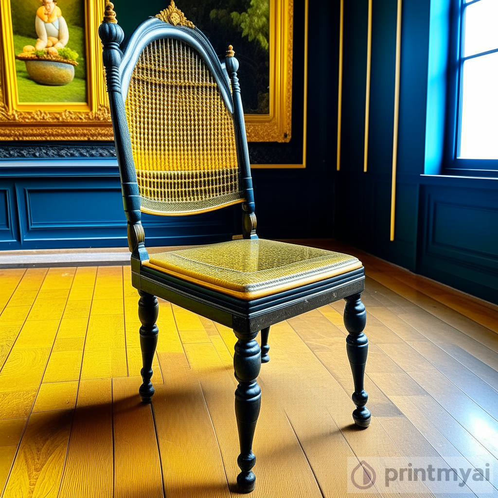 Biedermeier Cane Chair: Vintage Furniture Vibes