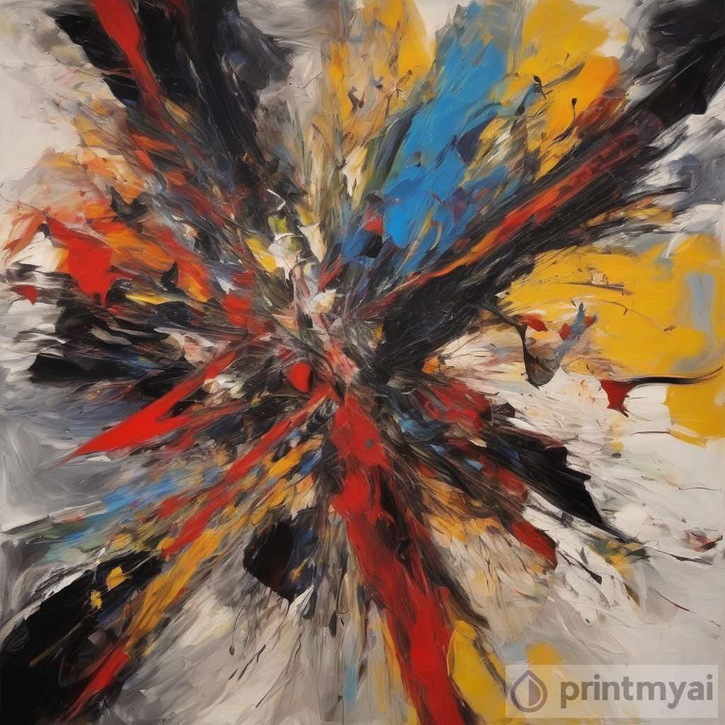 Vibrant Abstract Art: Bold Colors & Textures