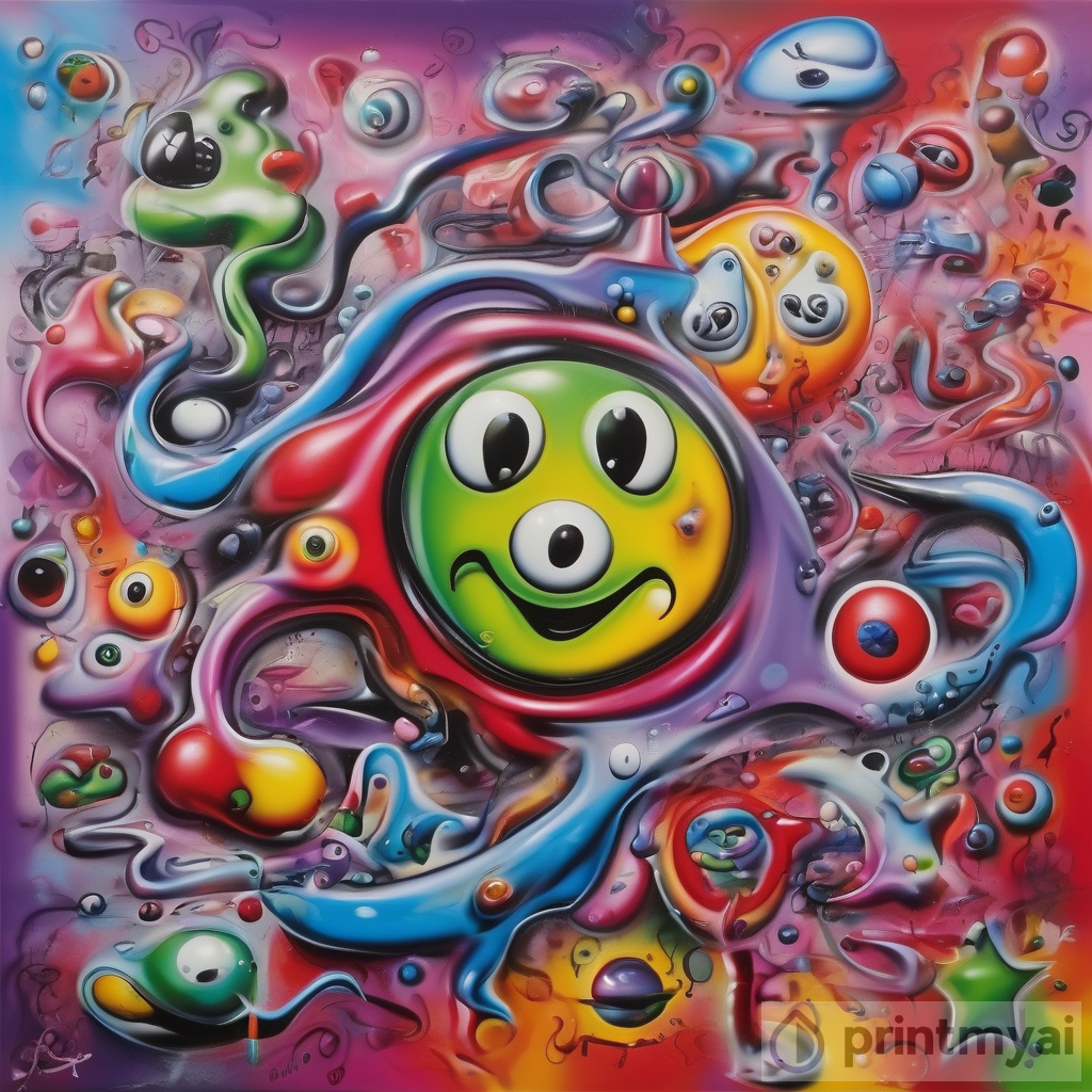 Kenny Scharf Pop Art Masterpiece