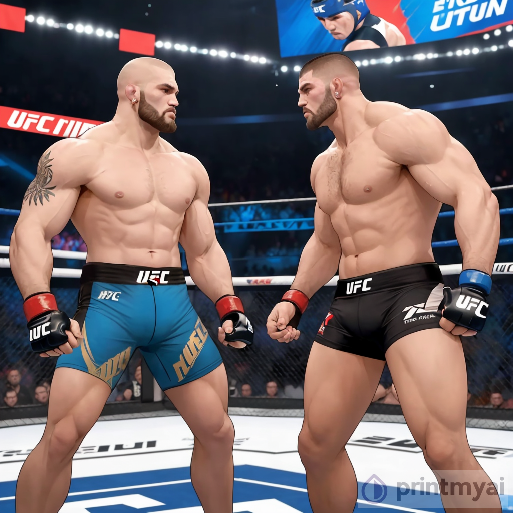 UFC 298 Main Event Showdown