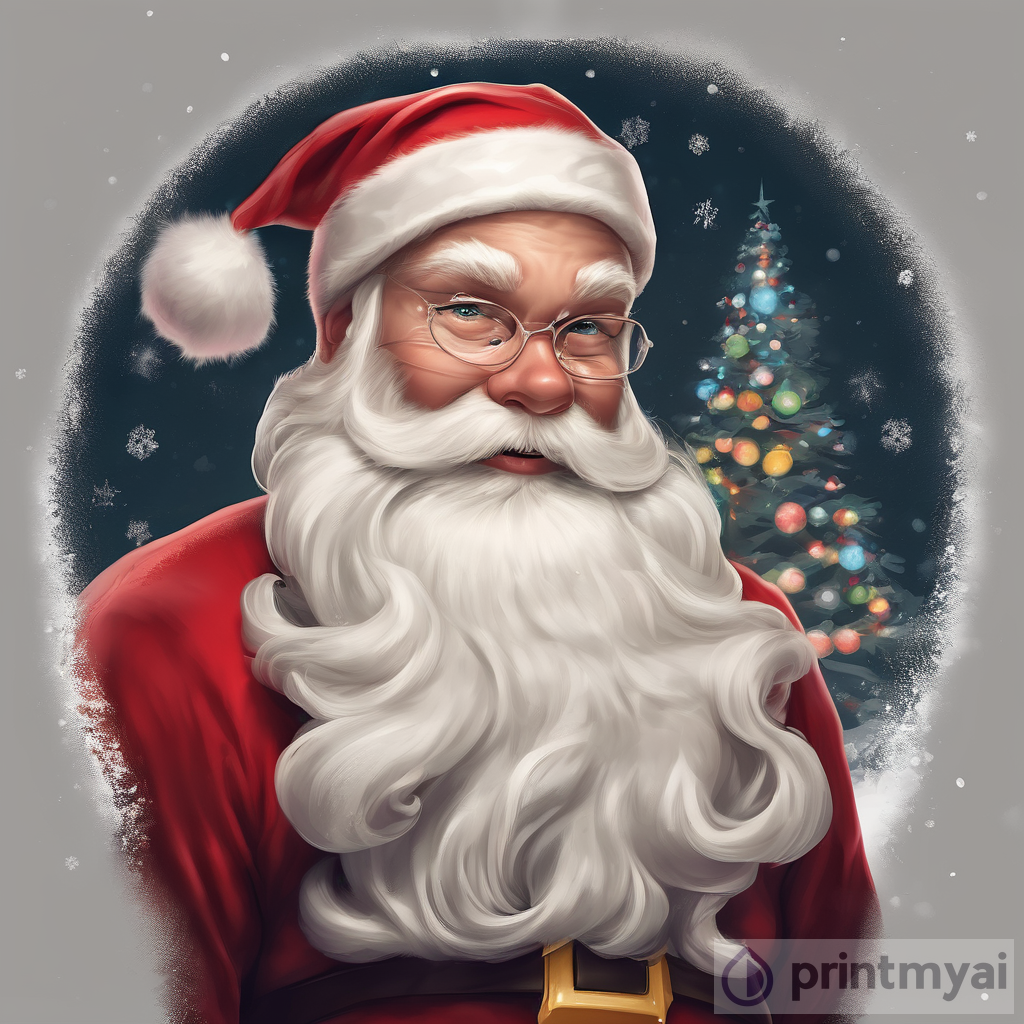Magical Santa Claus Portrait
