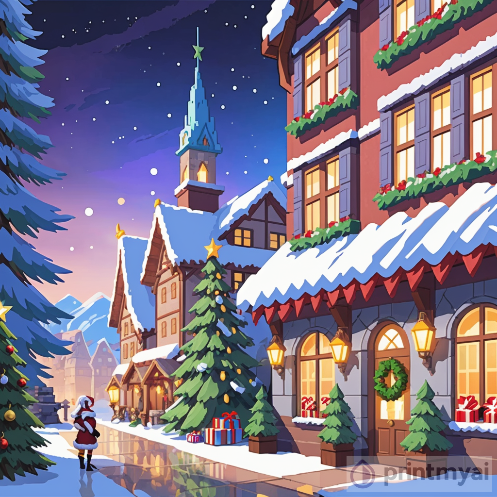 Pixel Art Christmas Decorations and Tutorials