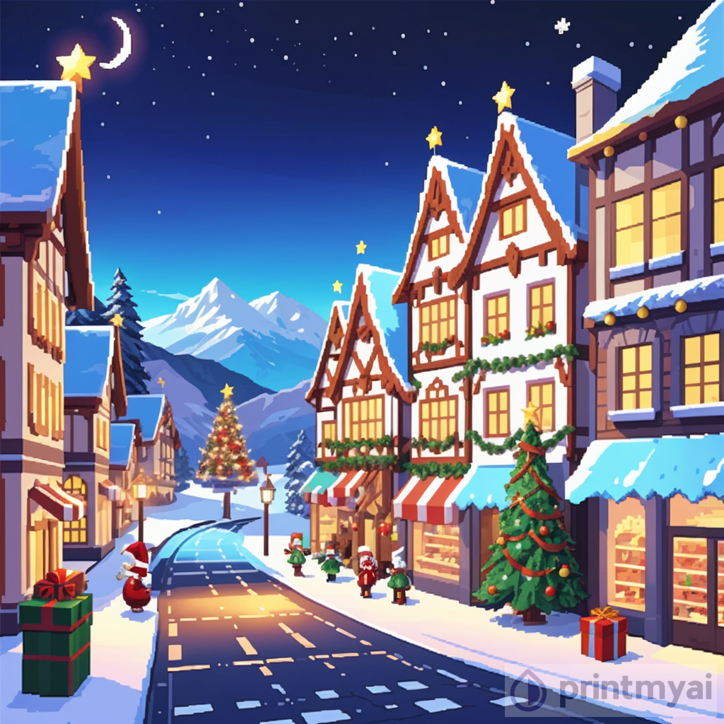 Pixel Art Christmas Creations to Inspire Festive Joy