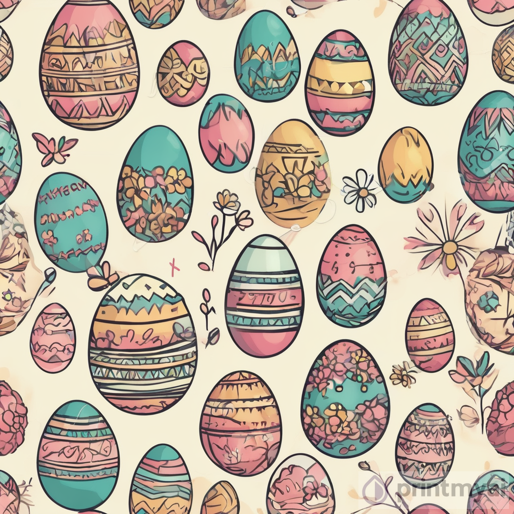 Adorable Easter Clipart for Spring Designs