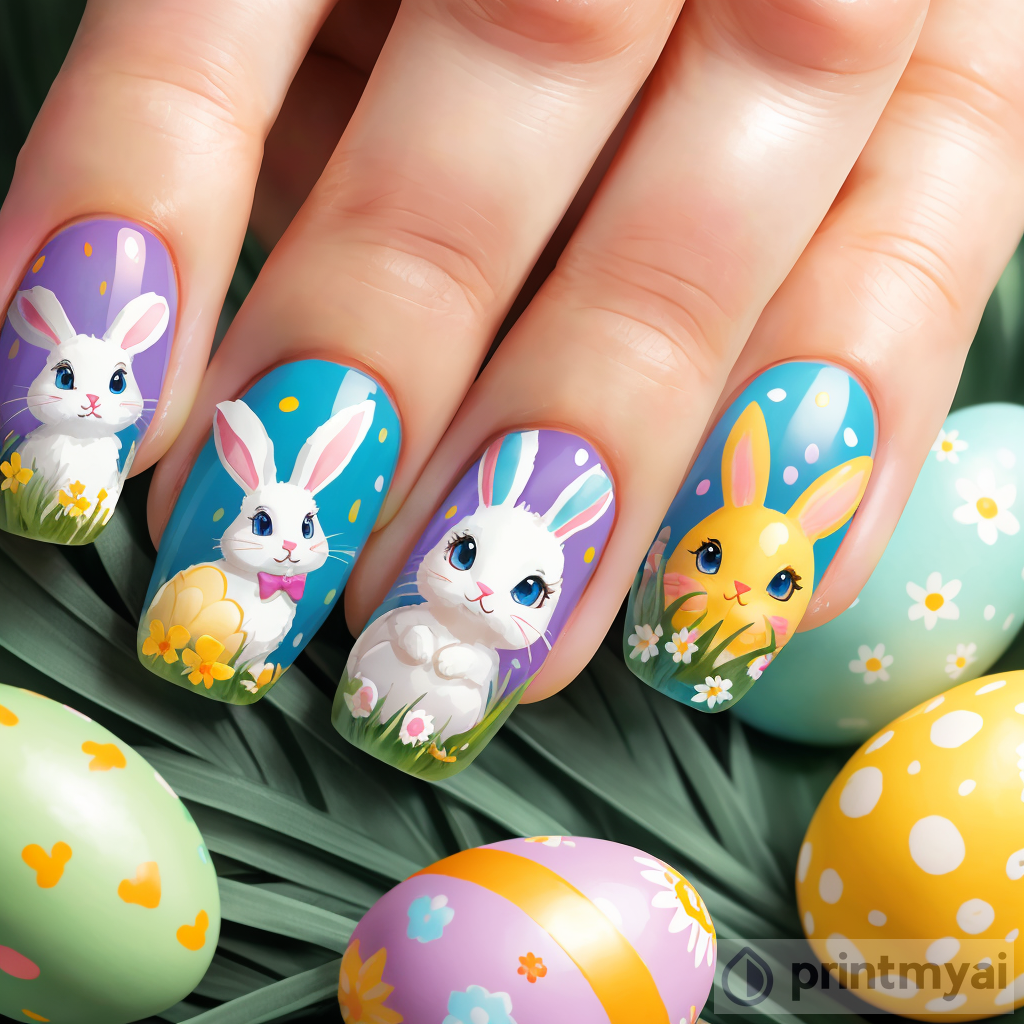 Adorable Easter Nails Ideas