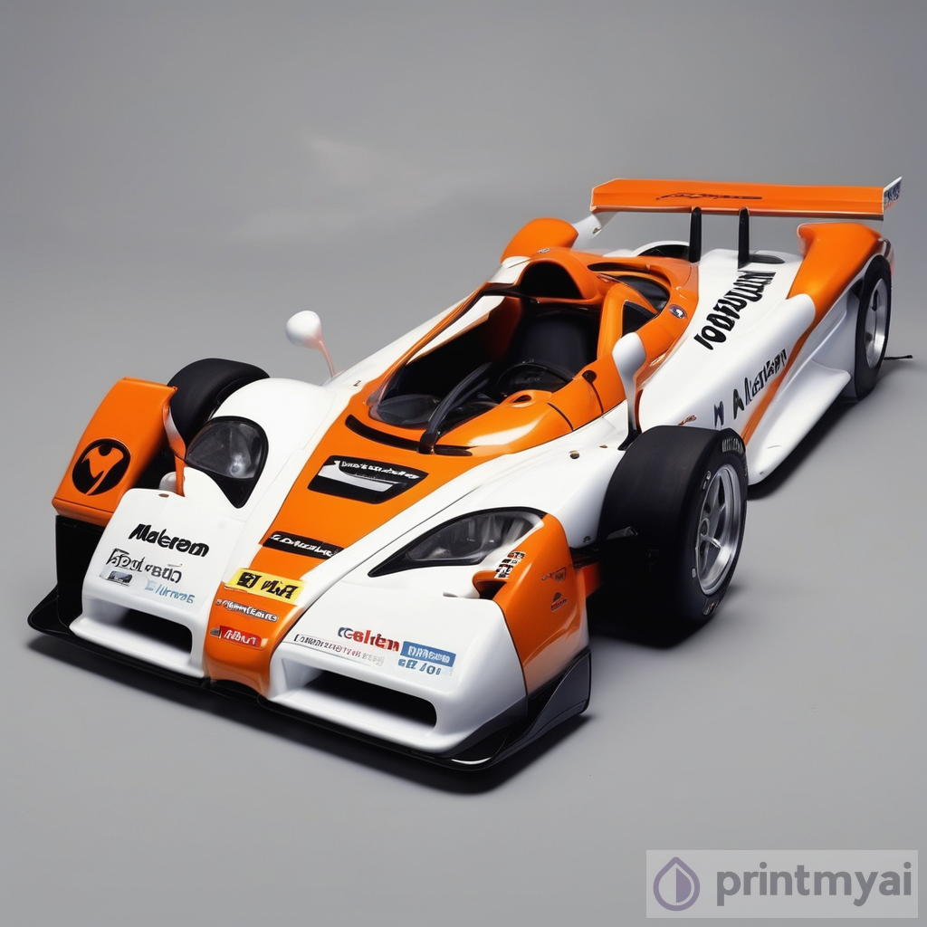 Speed and Agility: The McLaren F1 Car