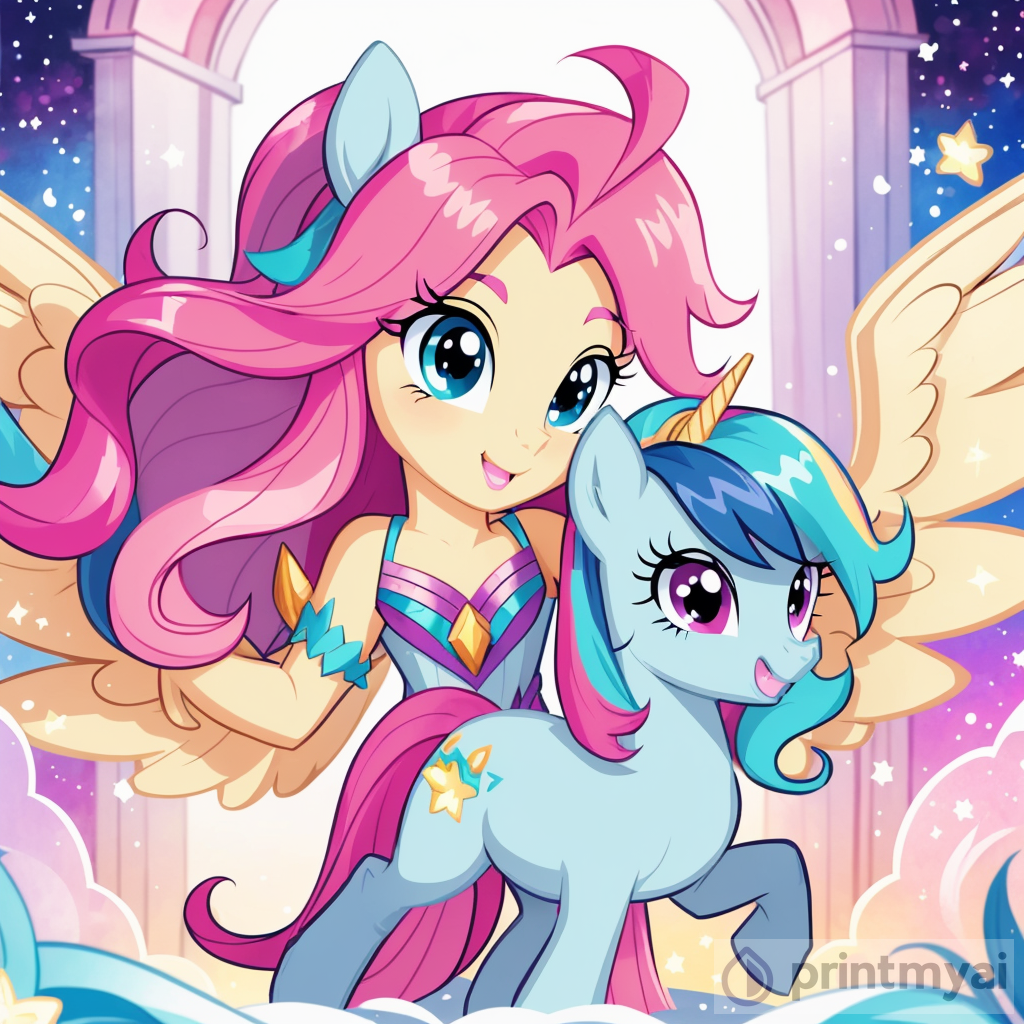 My Little Pony Coloring Page Magic