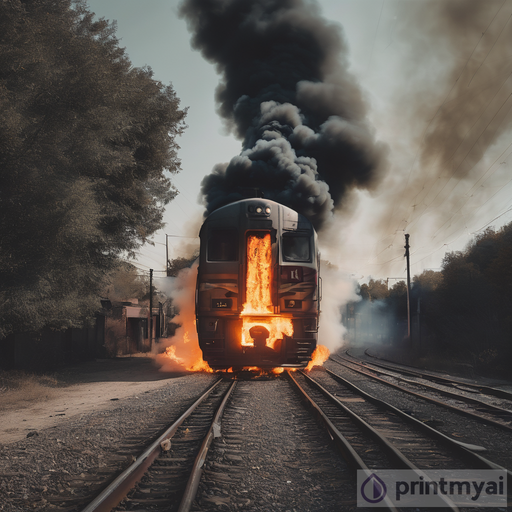 The Burning Train: A Race Against Fire