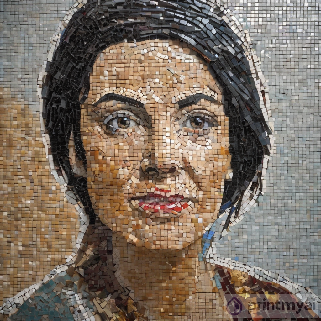 Mosaic Portrait Artistry